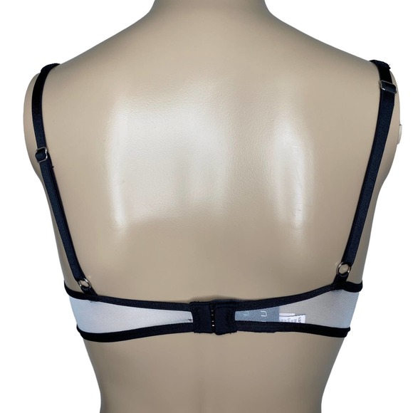 Victoria's Secret Dream Angels Wicked Unlined Lace Balconette Bra Push-up, 34B - Picture 4 of 6